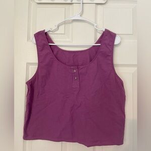 Brand new American Apparel Chambray tank top